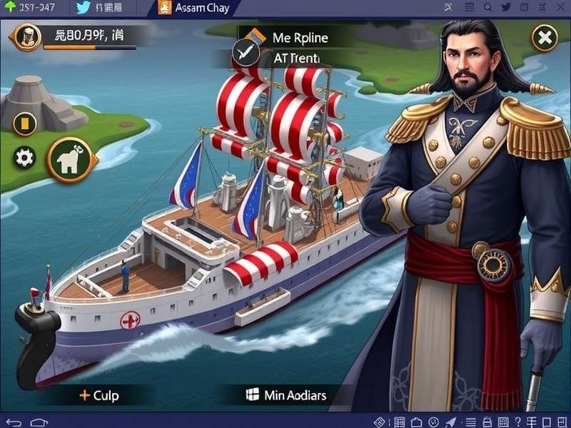 Assam Chai Admiral Gameplay Screenshot